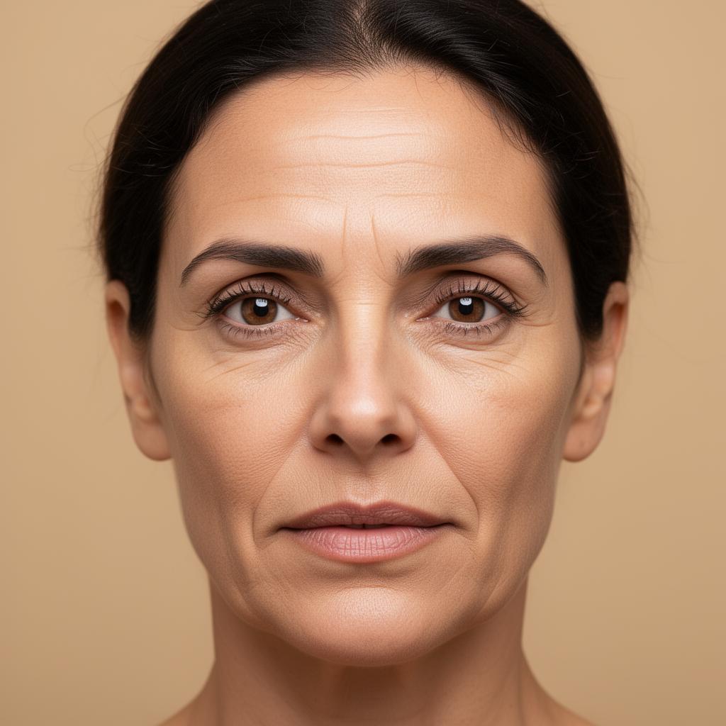 Foto da cliente antes do tratamento estético